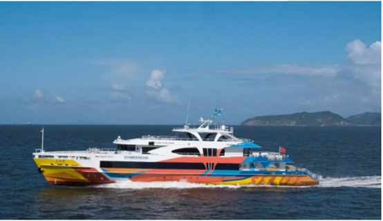 The Largest Aluminum Monohull Vessel Finshed Sea Trail